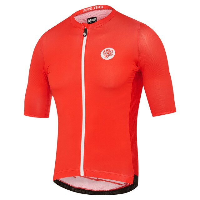 Colorful Cycling Jersey - Breathable Quick-Dry Short Sleeve Bike Shirt for Men
