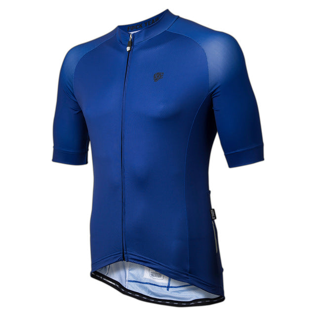 Colorful Cycling Jersey - Breathable Quick-Dry Short Sleeve Bike Shirt for Men