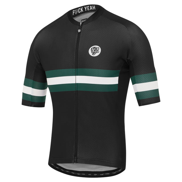 Colorful Cycling Jersey - Breathable Quick-Dry Short Sleeve Bike Shirt for Men