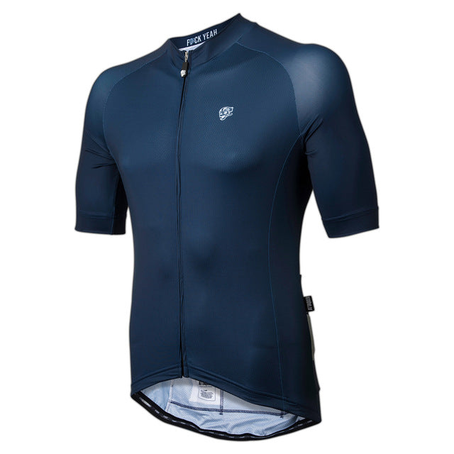 Colorful Cycling Jersey - Breathable Quick-Dry Short Sleeve Bike Shirt for Men