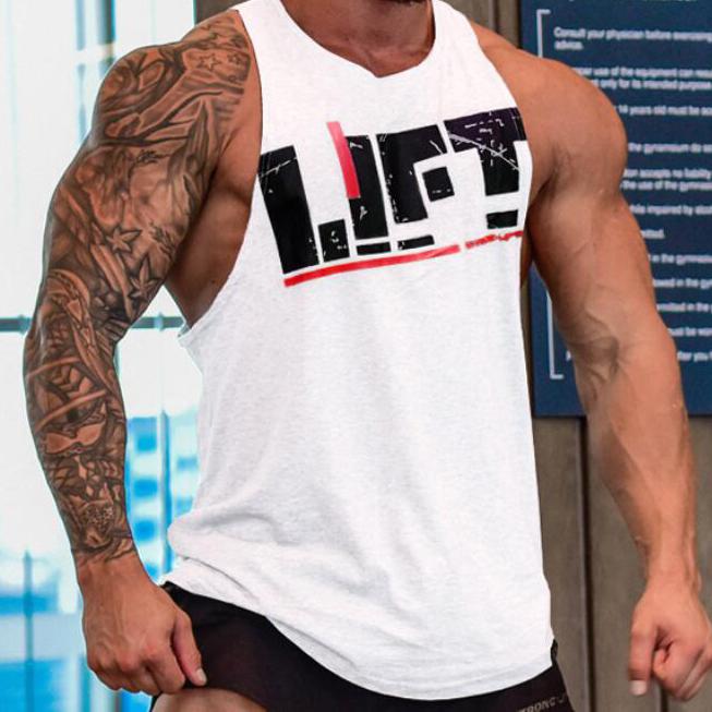 2020 Fitness Loose Racer Vest - Stylish Sleeveless Training Top