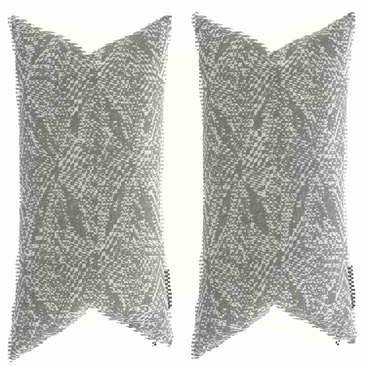 Twila Gray Outdoor Pillow Cover - Durable and Stylish