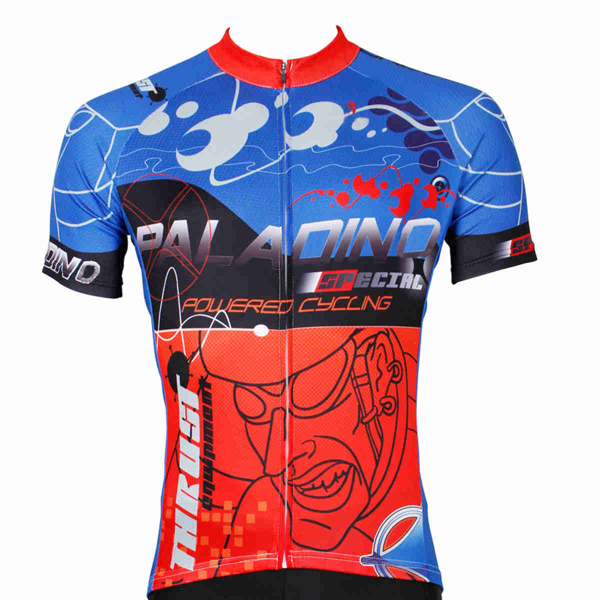 Men's Ambitious Biking Rider Racer Cycling Jersey - Quick Dry & Breathable Sportswear