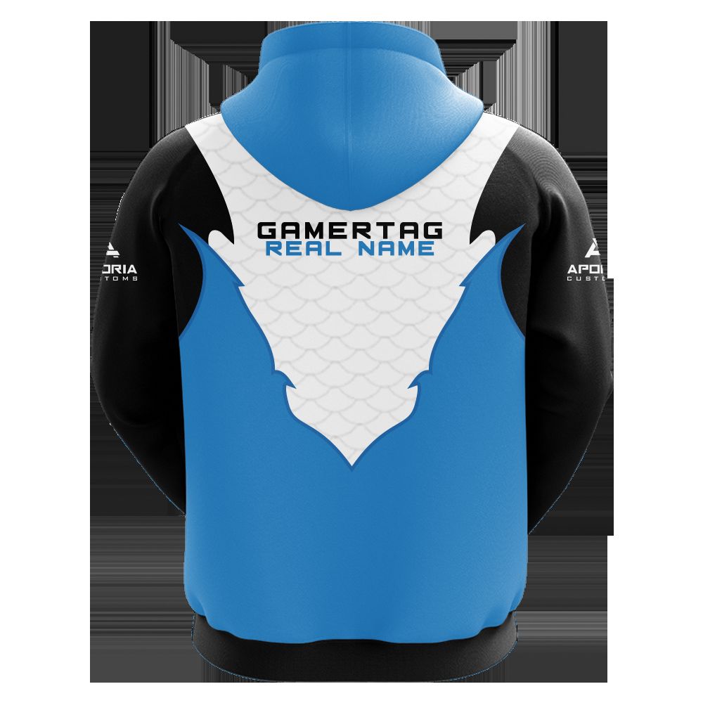 HydraX Sublimated Hoodie - Breathable & Flexible Polyester Hoodie for Active Wear