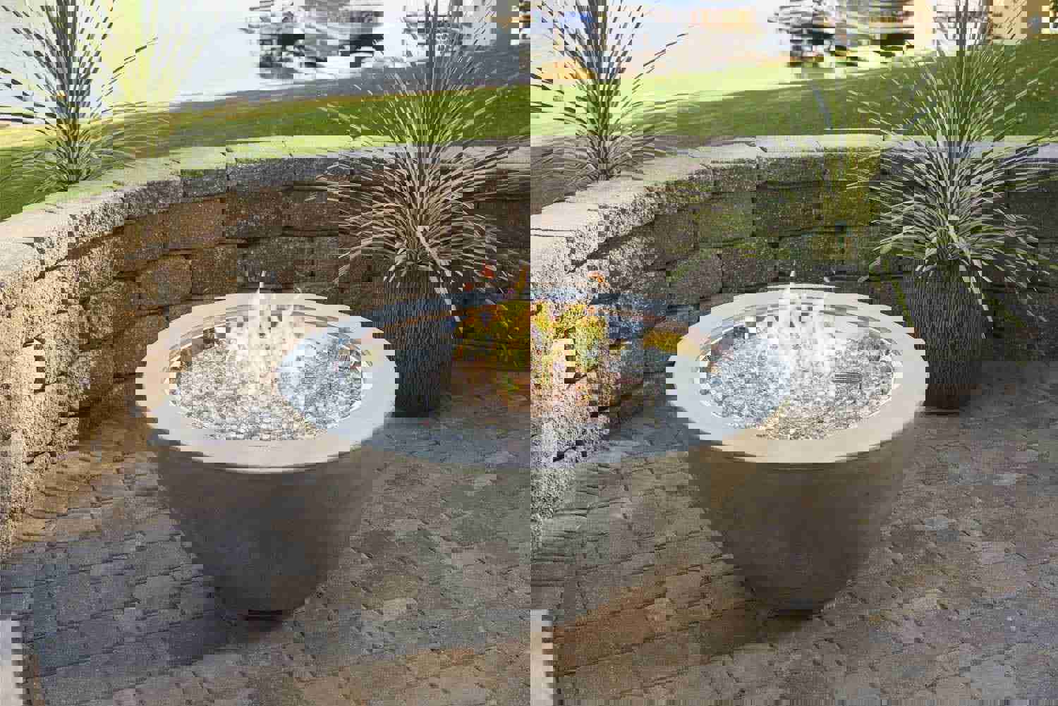 The Outdoor Greatroom Company 42 Inch Cove Gas Fire Pit Bowl CV30DSING