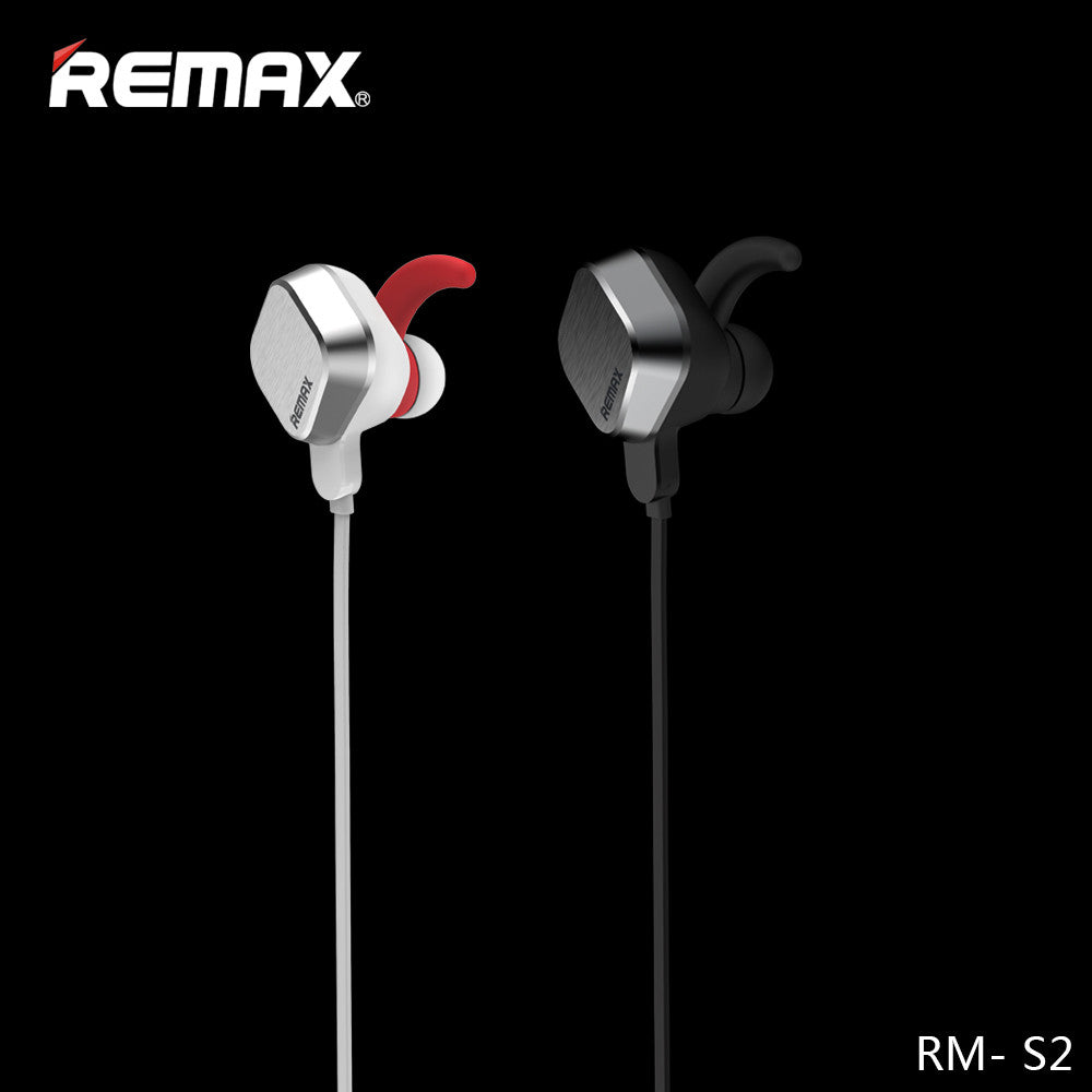 Remax RB-S2 Bluetooth Headphones - Magnetic, Sporty & Noise-Reducing